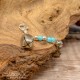 Bell and Turquoise Dangle Charm.