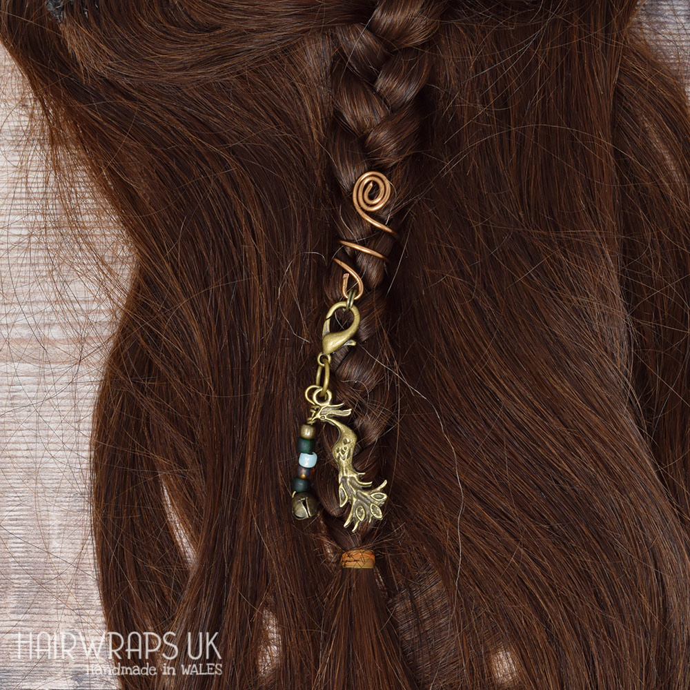 Bronze Dread Cuff | Handmade Jewellery | Hairwraps U.K.