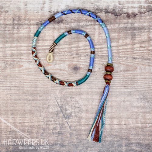 Hippie Hair Wrap | Forest Sky | Hairwraps .